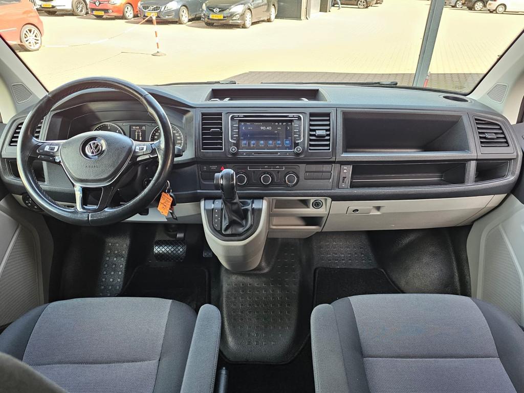 Volkswagen Transporter 2.0 TDI 150PK DSG Dubbele cabine L1H1, Stof, Gebruikt, Euro 6, 4 cilinders
