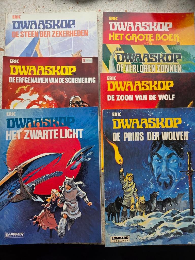 dwaaskop 1 t/m 7, Complete serie of reeks, Verzenden, Zo goed als nieuw
