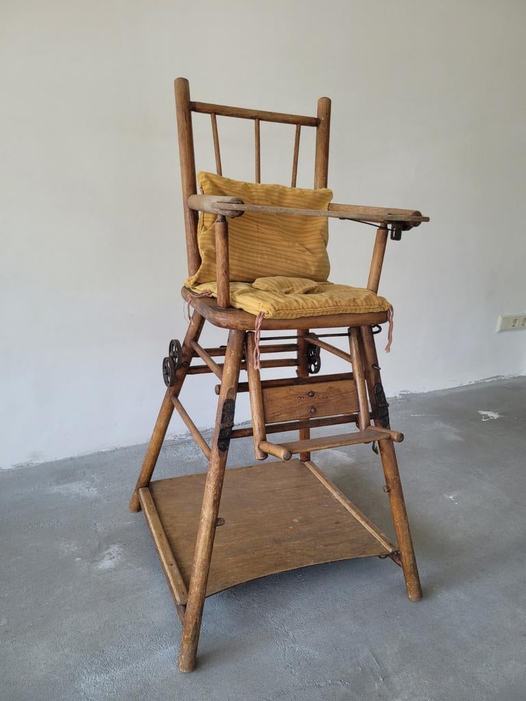 Vintage jaren '30 kinderstoel, Ophalen