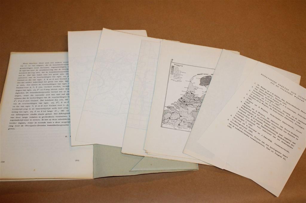 Dialectindeling & Structuurgeografie — Groningen 1970, Ophalen of Verzenden, Gelezen