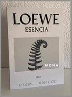 Loewe Esencia niche parfum sample proefje tester monster, Verzenden, Nieuw