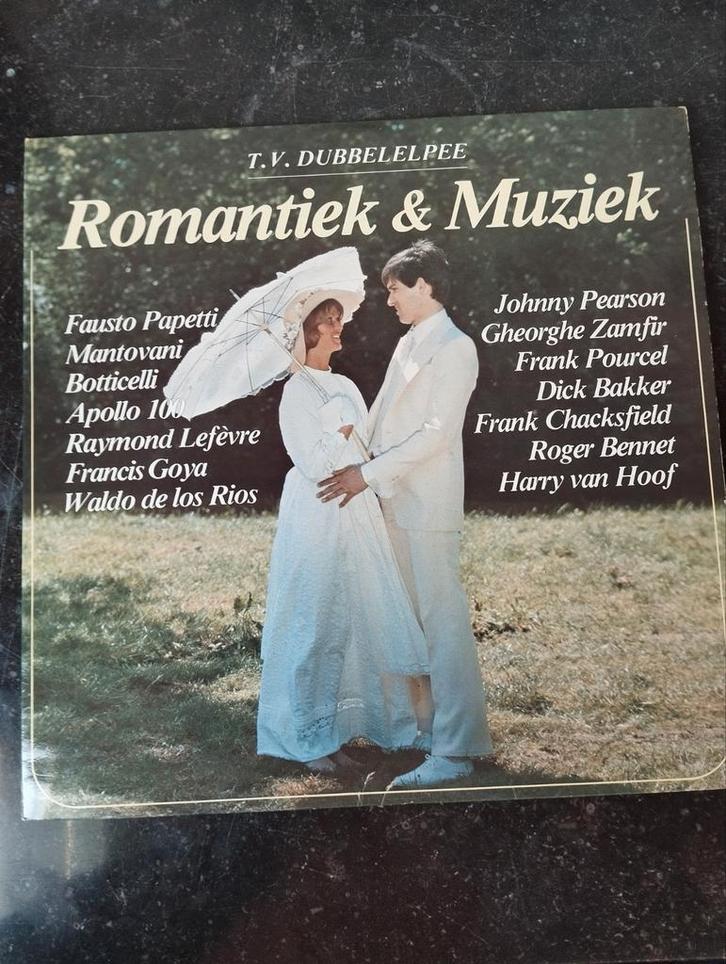 Romantiek & Muziek - Dubbel LP (1977) - Fausto Papetti e.a., Cd's en Dvd's, Vinyl | Verzamelalbums, Gebruikt, Pop, 12 inch, Ophalen of Verzenden