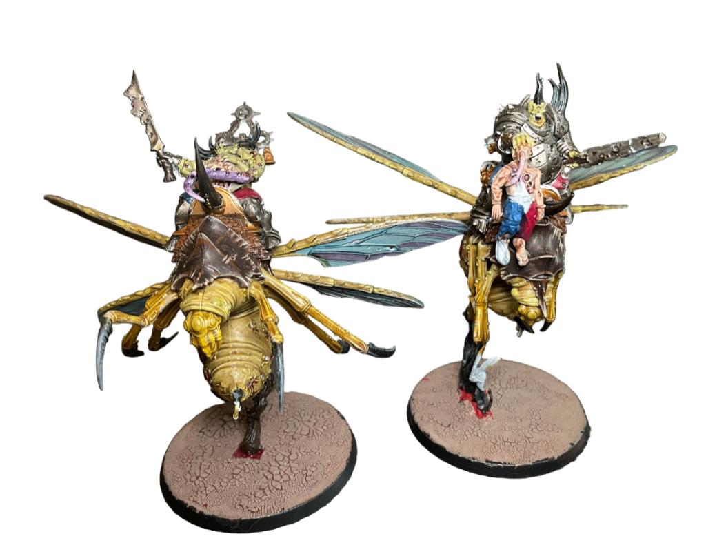 Warhammer Maggotkin of Nurgle Pussgoyle Blightlords, ., Warhammer, Ophalen of Verzenden, Zo goed als nieuw