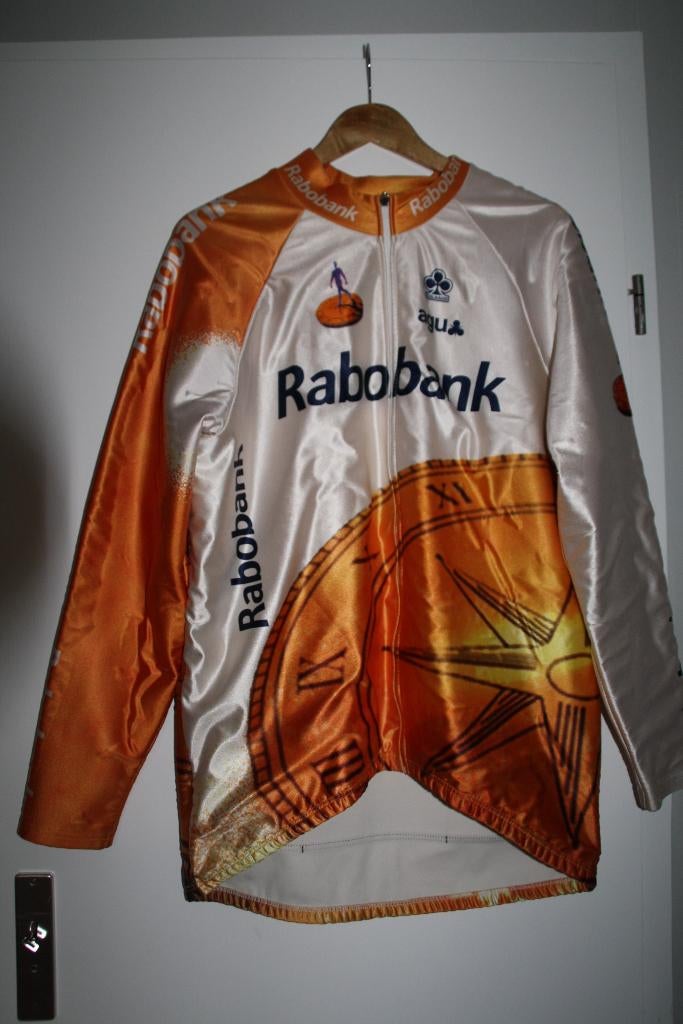 vitage wielerkleding rabo jas xl, Ophalen of Verzenden, Gebruikt, Kleding