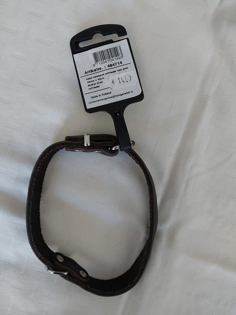 Hondenhalsband, Ophalen, Nieuw