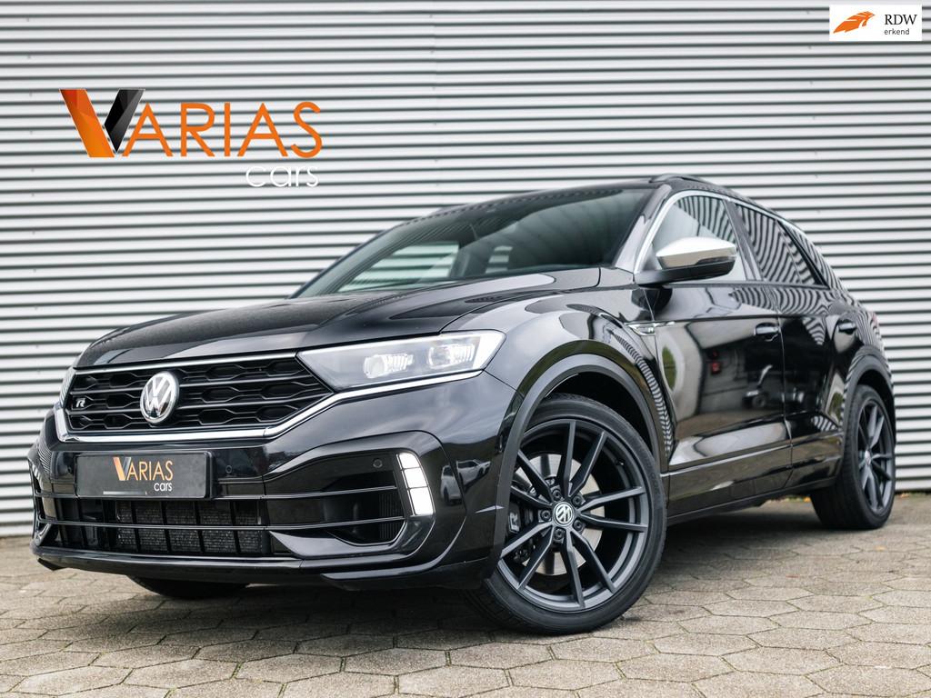 Volkswagen T-Roc 2.0 TSI 4Motion Sport Business R Leer Camer, Auto's, Volkswagen, Gebruikt, Zwart, 14 km/l, Bedrijf