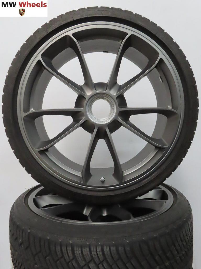 Originele Porsche 911 991 GT3 20 inch velgen winterbanden, Auto-onderdelen, Banden en Velgen, Gebruikt, -, -, Banden en Velgen