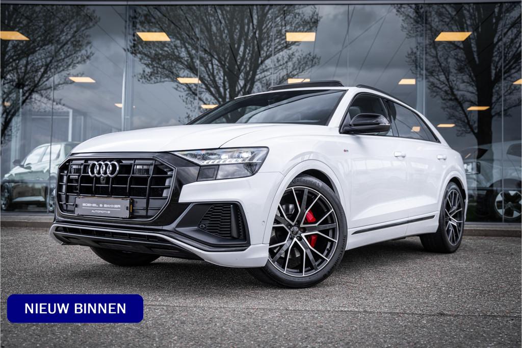 Audi Q8 50 TDI quattro Pro Line S * Panodak * Leder * 22inch, Auto's, Audi, Automaat, 12 maanden, 15 km/l, Gebruikt