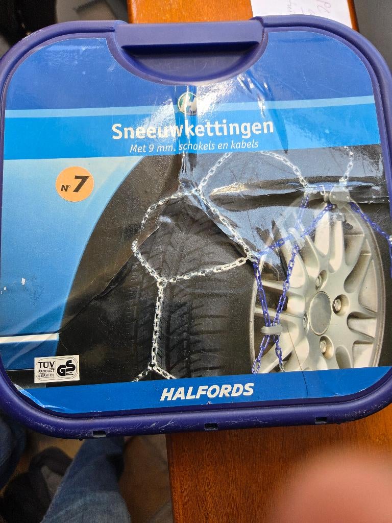 sneeuwkettingen halford nr 7, Auto diversen, Sneeuwkettingen, Ophalen of Verzenden, Zo goed als nieuw
