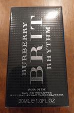 Burberry Brit RHYTHM EDT PARFUM 30ml, Ophalen of Verzenden, Nieuw