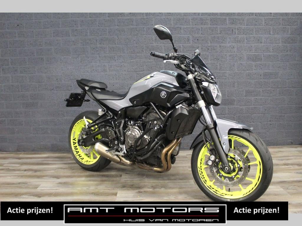 YAMAHA MT 07 ABS (bj 2016) 32,802 km NARDO GREY 35KW A2 gesc, 2 cilinders, Bedrijf, Onbekend, YAMAHA