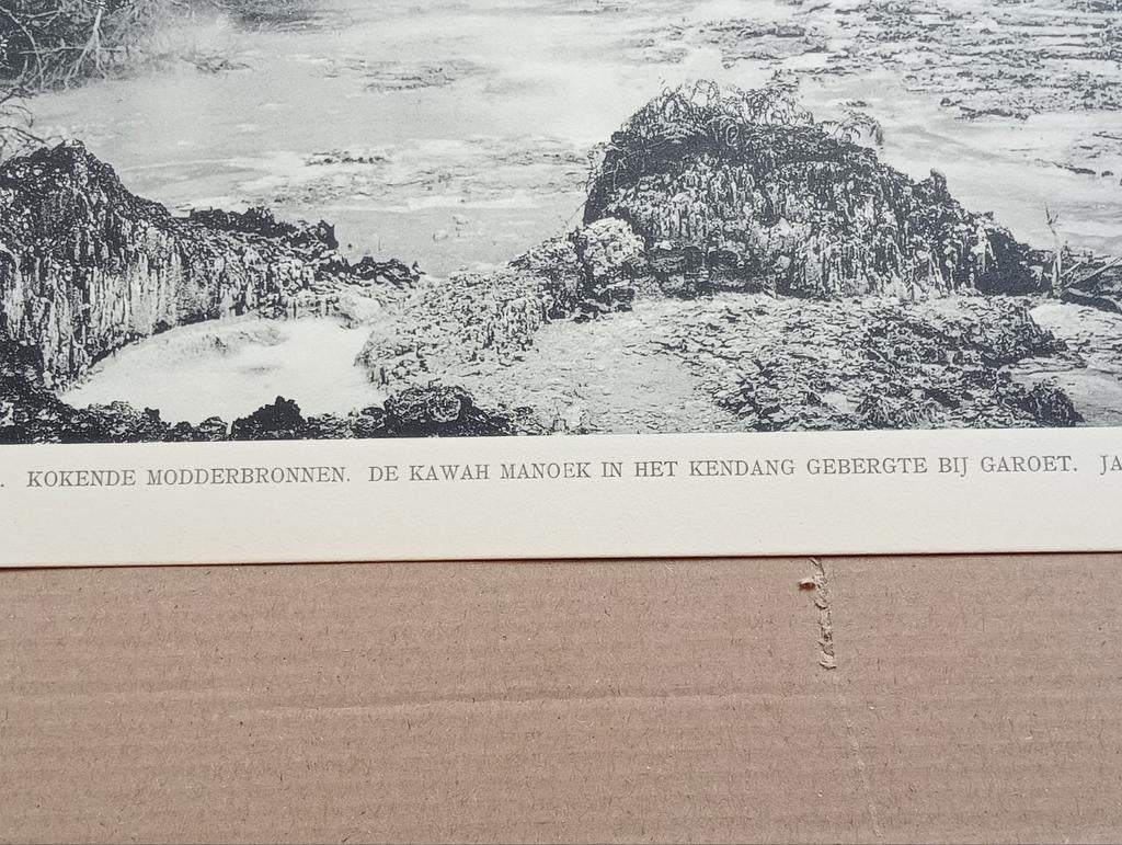 Foto gravure Nederlands Indië Indonesië 1910, Verzamelen, Ophalen of Verzenden