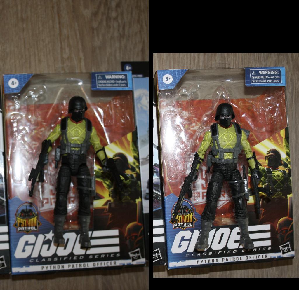 2x GI Joe Classified Python Patrol Officer, Ophalen of Verzenden, Nieuw