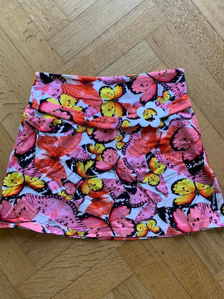 Rokje met vlinders, Kinderen en Baby's, Kinderkleding | Maat 158, Verzenden, Zo goed als nieuw, Meisje, Jurk of Rok