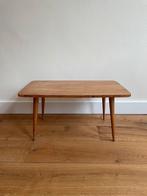 Houten bijzettafel, plantentafel, salontafel retro/vintage, Huis en Inrichting, Tafels | Eettafels, Ophalen, Minder dan 50 cm