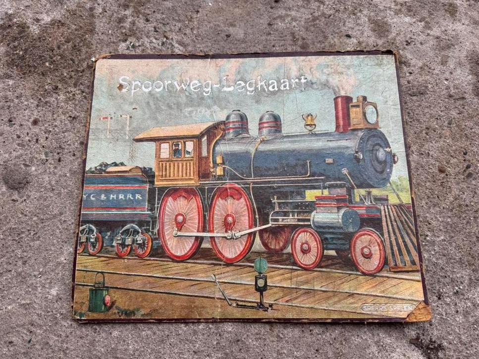 Oude spoorlaart trein, Ophalen of Verzenden