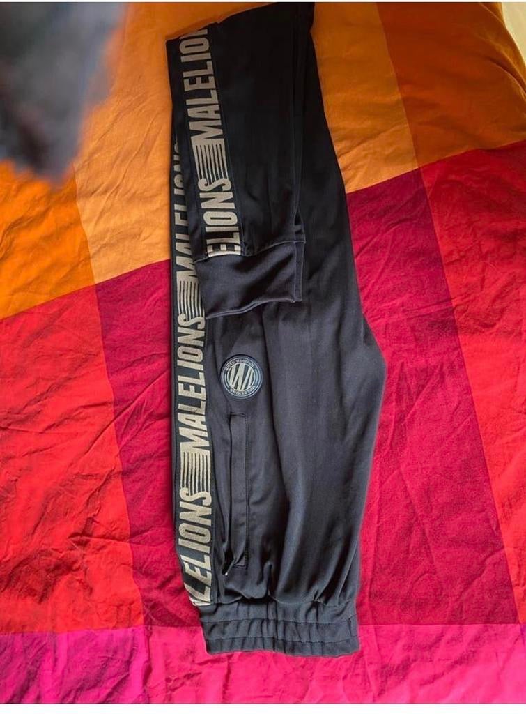 Malelions trainingspak en extra broek, Ophalen of Verzenden, Gedragen, Maat 56/58 (XL), Zwart