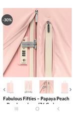 Gezocht suitsuit beschermhoes 76 cm roomwit of papaya peach, Hard kunststof, 45 tot 55 cm, Nieuw, Ophalen of Verzenden