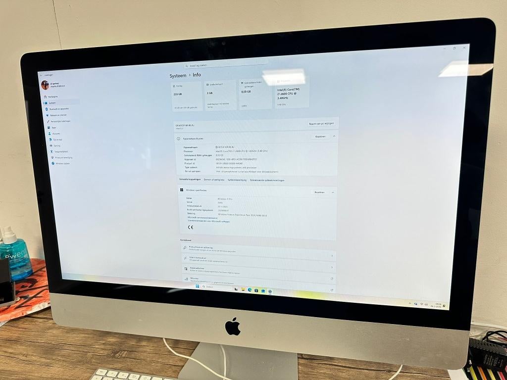 imac 27 inch I7, Gebruikt, 8 GB, IMac, Ophalen of Verzenden