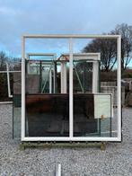 Partij VEKA kunststof kozijnen + deuren – crème, Doe-het-zelf en Verbouw, Kozijnen en Schuifpuien, Ophalen, Kunststof, Gebruikt