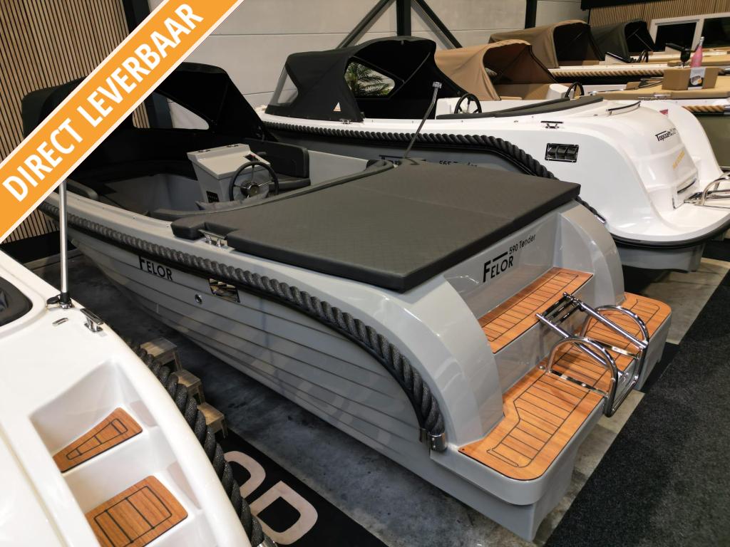 NIEUW FELOR 590 TENDER MET 15PK EN BOM VOL OPTIES! ZAT OPEN, Niet ingevuld, 10 tot 30 pk, Niet ingevuld, Nieuw