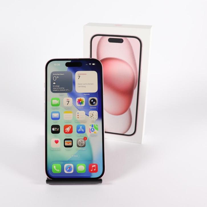 iPhone 15 128GB - A Grade (86%), Telecommunicatie, Mobiele telefoons | Apple iPhone, Gebruikt