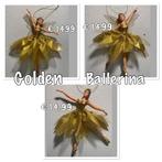 Ballerina in goud kkeur, Ophalen of Verzenden, Nieuw
