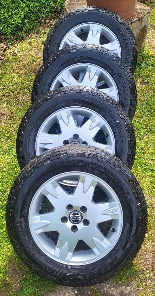 Volvo XC70 Erinus velg & Bridgestone Dueler banden, Auto-onderdelen, Banden en Velgen, Ophalen, 16 inch, Banden en Velgen, All Season