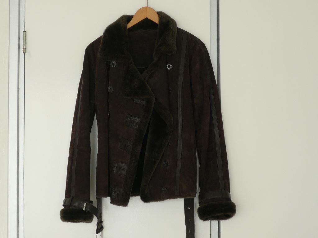 Bruine lederen winterjas maat 38/40, Kleding | Dames, Jassen | Winter, Maat 38/40 (M), Bruin, Yessica, Ophalen of Verzenden