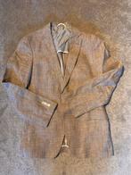 Hugo Boss linnen blazer maat 48/M, Ophalen of Verzenden, Zo goed als nieuw, Maat 48/50 (M), Beige