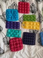 7 siliconen mallen vr ijsblokjes chocolade kaarsen cupcakes, Ophalen of Verzenden, Zo goed als nieuw