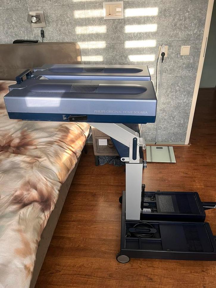 Philips zonnehemel  863 sunmobile, Witgoed en Apparatuur, Zonnebanken en Gezichtsbruiners, Zo goed als nieuw, Zonnebank enkelzijdig