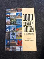 1000 Dingen Doen in Nederland - Jeroen van der Spek, Boeken, Ophalen of Verzenden, Reisgids of -boek, Benelux, Gelezen
