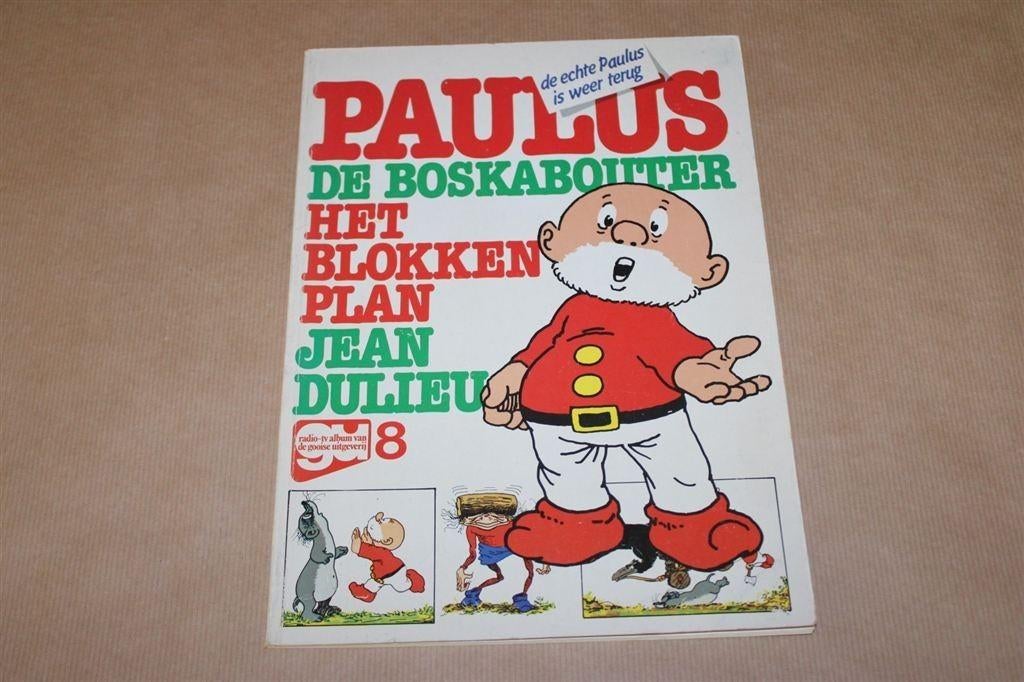 Paulus de boskabouter. Het blokkenplan., Eén stripboek, Ophalen of Verzenden, Gelezen