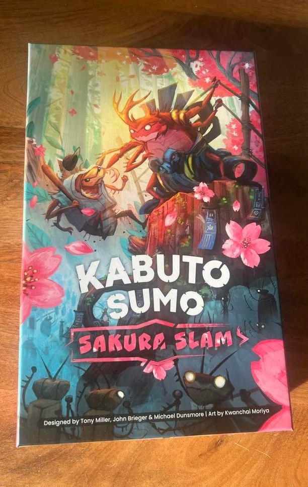 Kabuto Sumo: Sakura Slam - Zo goed als nieuw bordspel, Een of twee spelers, Ophalen of Verzenden, Zo goed als nieuw