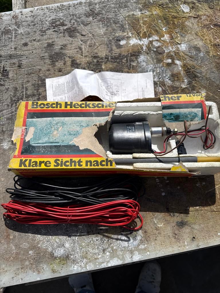 Bosch Heckscheibenwaschanlage 12V - ruitenwisser motor, Ophalen of Verzenden, Nieuw, Alfa Romeo