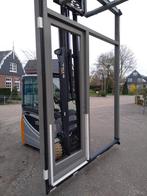 Hardhouten voordeur met zij bovenlicht, Nieuw, Ophalen of Verzenden, Buitendeur, Hout