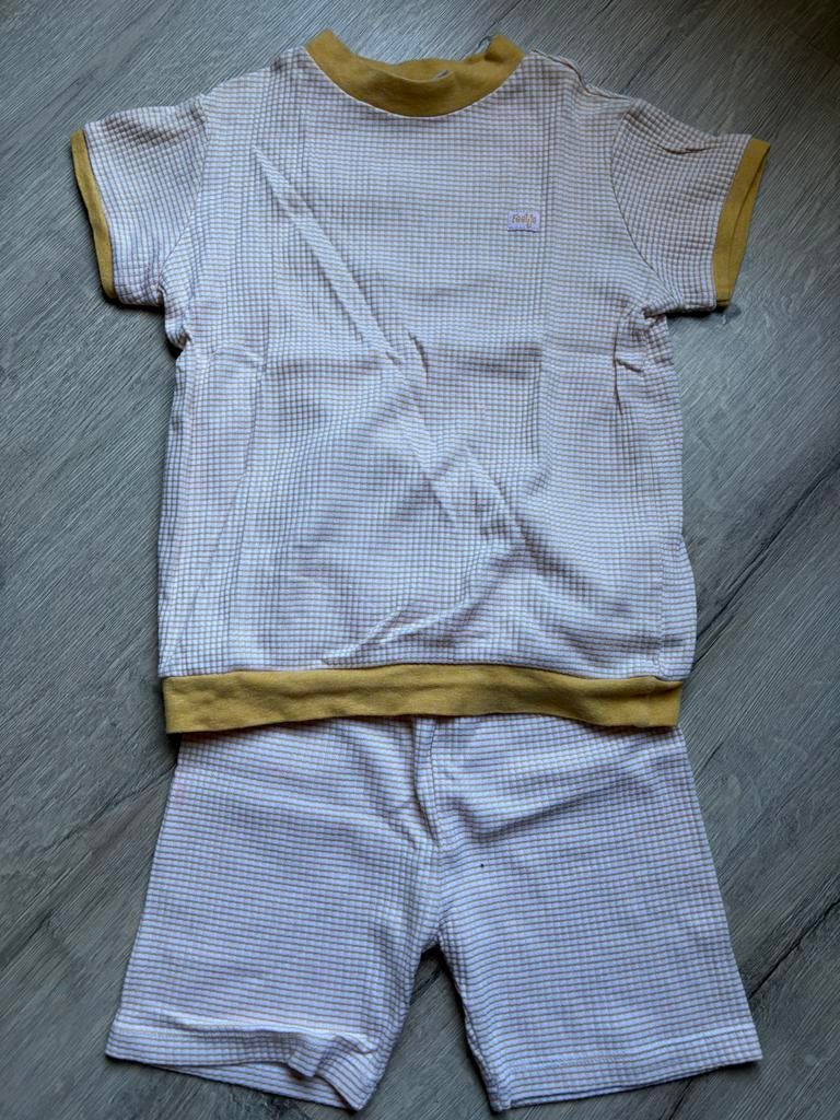 Feetje Wafel Shortama Maat 128, Ophalen of Verzenden, Zo goed als nieuw, Jongen of Meisje, Nacht- of Onderkleding