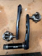 Sram GX eagle dub crank 170 + XT spd pedalen, Fietsen en Brommers, Fietsonderdelen, Ophalen of Verzenden, Zo goed als nieuw, Mountainbike