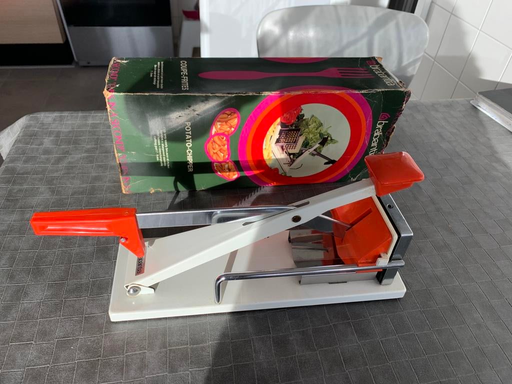 Frietsnijder, Huis en Inrichting, Keuken | Keukenbenodigdheden, Ophalen of Verzenden, Zo goed als nieuw