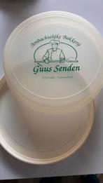 Luchtdichte Vla Doos van Ambachtelijke Bakkerij Guus Senden, Ophalen, Zo goed als nieuw