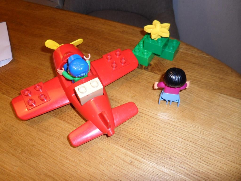 Duplo Vliegtuig, Kinderen en Baby's, Speelgoed | Duplo en Lego, Ophalen of Verzenden, Zo goed als nieuw, Duplo