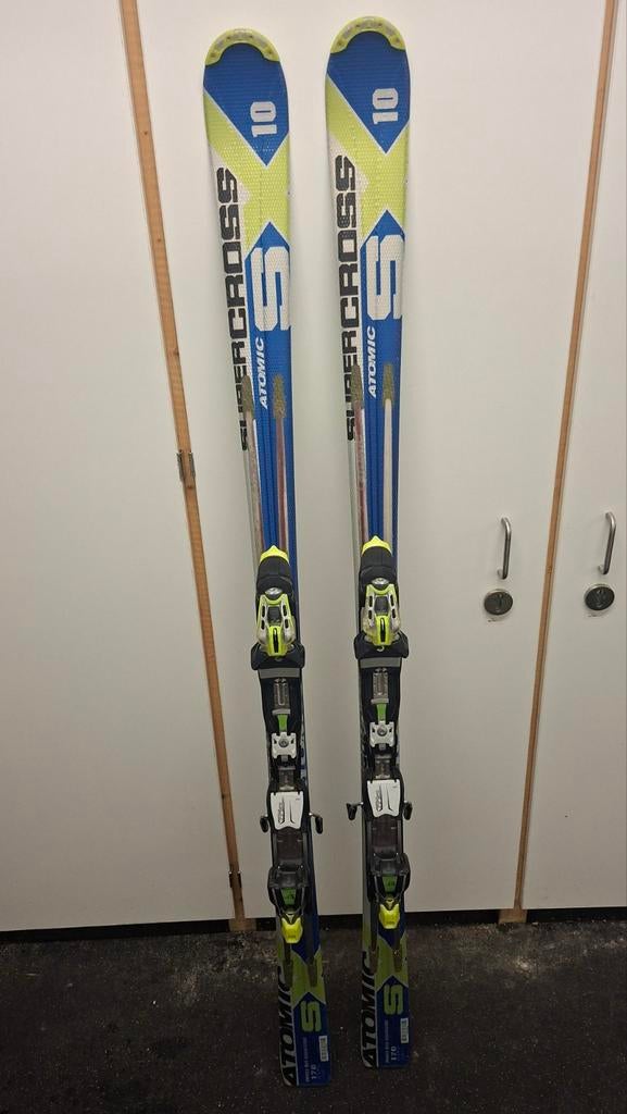 Atomic Supercross Ski's - Recent service, uitstekende staat, Ophalen, 160 tot 180 cm, Zo goed als nieuw, Atomic