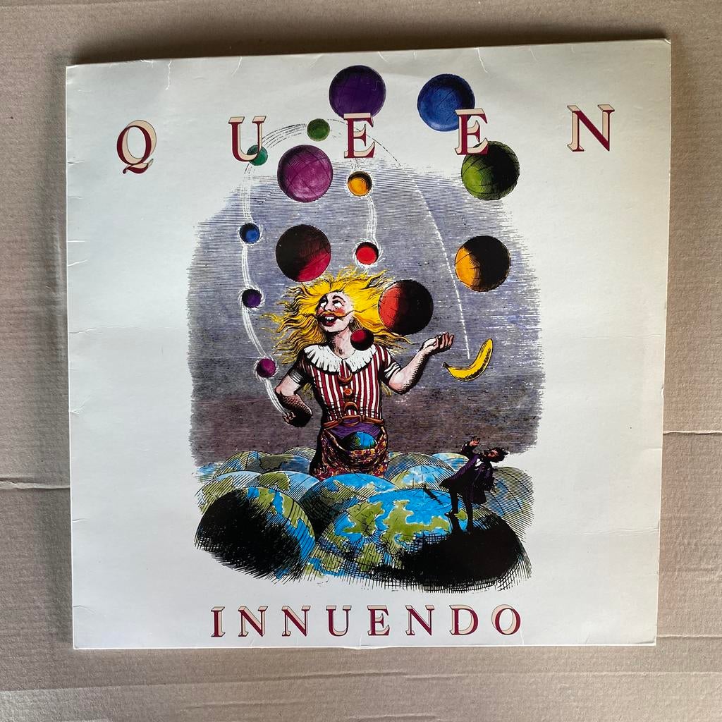 Lp - Queen - Innuendo (1991), Ophalen of Verzenden, Zo goed als nieuw, 12 inch, Poprock