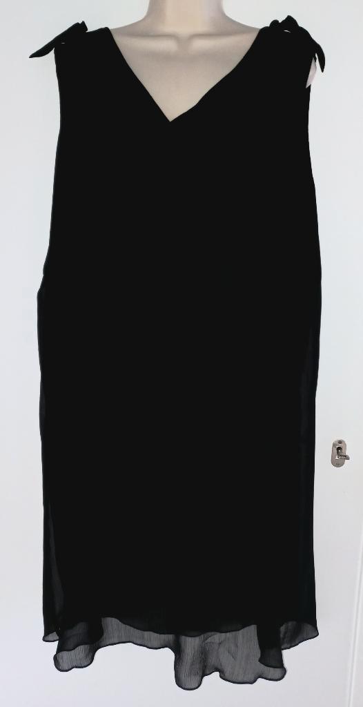 Tom Tailor jurk maat 46, Kleding | Dames, Grote Maten, Zo goed als nieuw, Jurk, Zwart, Ophalen of Verzenden