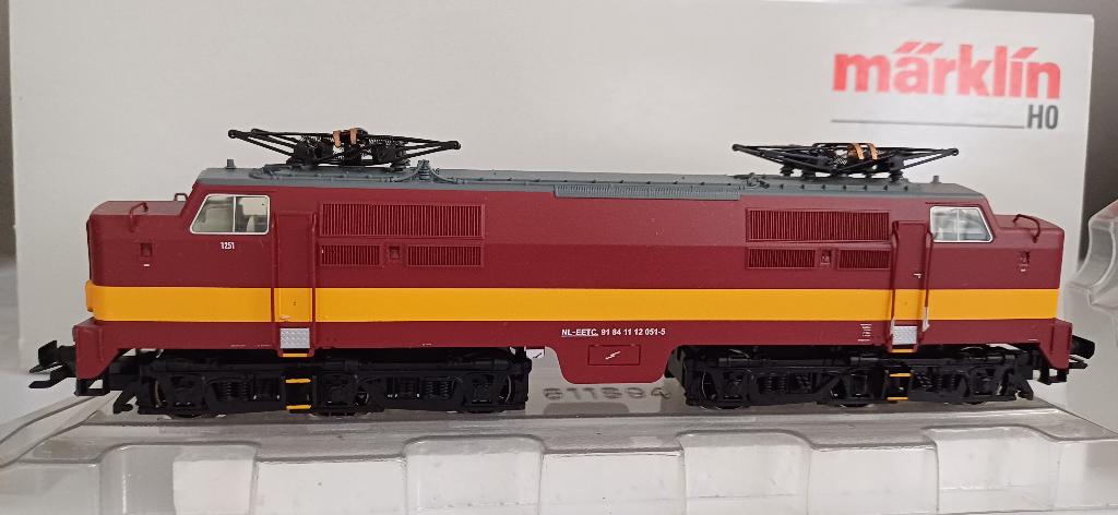 Märklin 37129 Elektrische locomotief Serie 1200 EETC GELUID!, Wisselstroom, Locomotief, Ophalen of Verzenden, Märklin