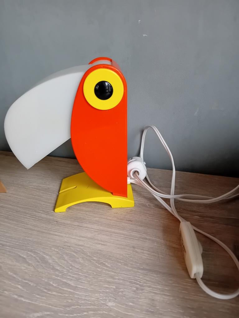 Toekan lamp ferrari oldtimer, Kunststof, Gebruikt, Minder dan 50 cm, Klassieker oldtimer