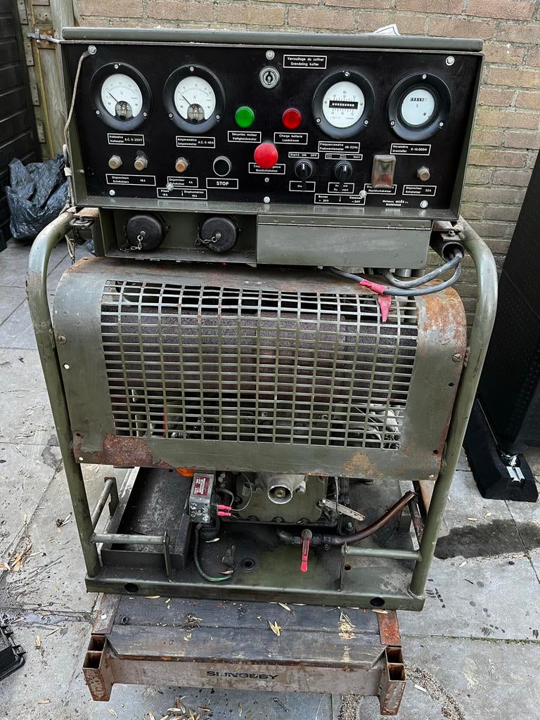 Lombardini 5 kVA Diesel Aggregaat - Robuust en Betrouwbaar, Ophalen, Gebruikt, Elektrisch startend, Dieselolie