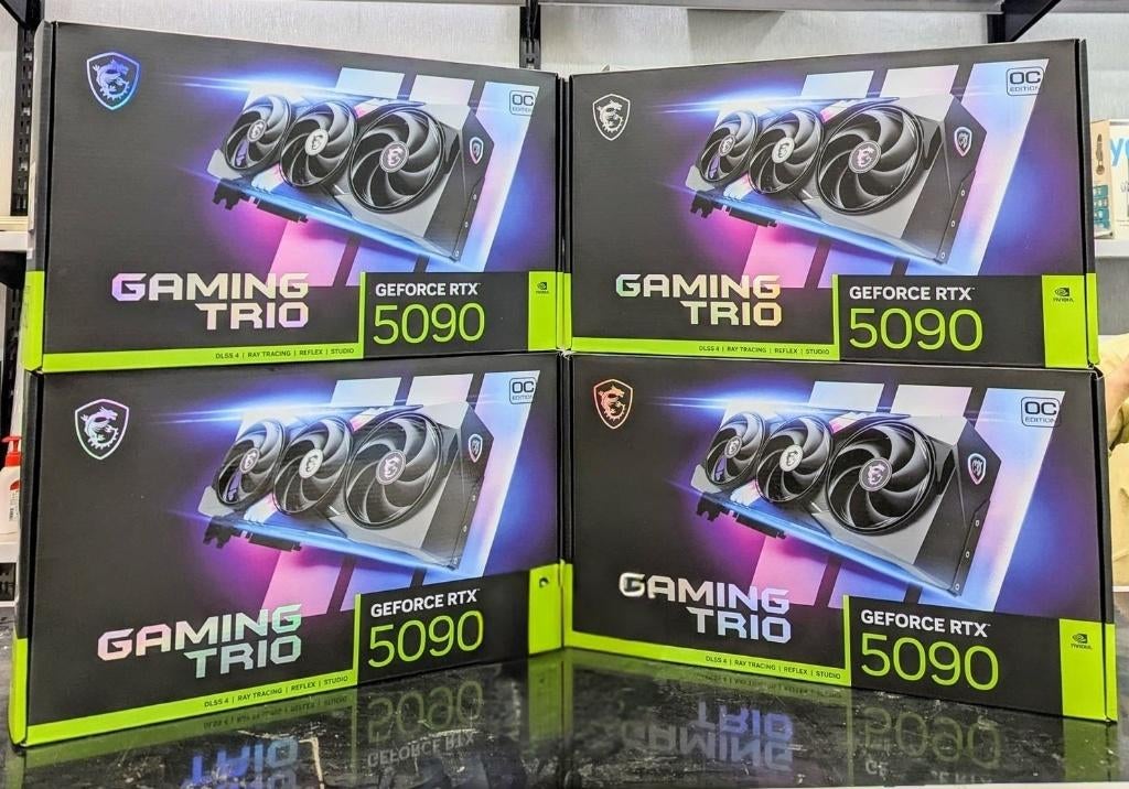 RTX5090 - RTX4090 - RTX5080 - RTX4080 Nίeuw nm, Computers en Software, Videokaarten, Ophalen, Nieuw, GDDR6, PCI-Express 4