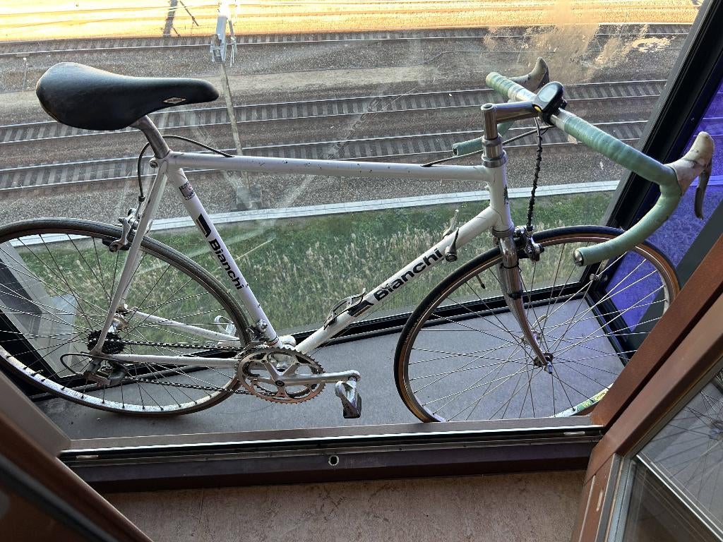 Bianchi retro / vintage racefiets, Fietsen en Brommers, Fietsen | Racefietsen, Gebruikt, Ophalen, Overige merken, 10 tot 15 versnellingen